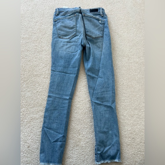 Abercrombie & Finch Straight High Rise Ankle Jeans - Picture 2 of 3